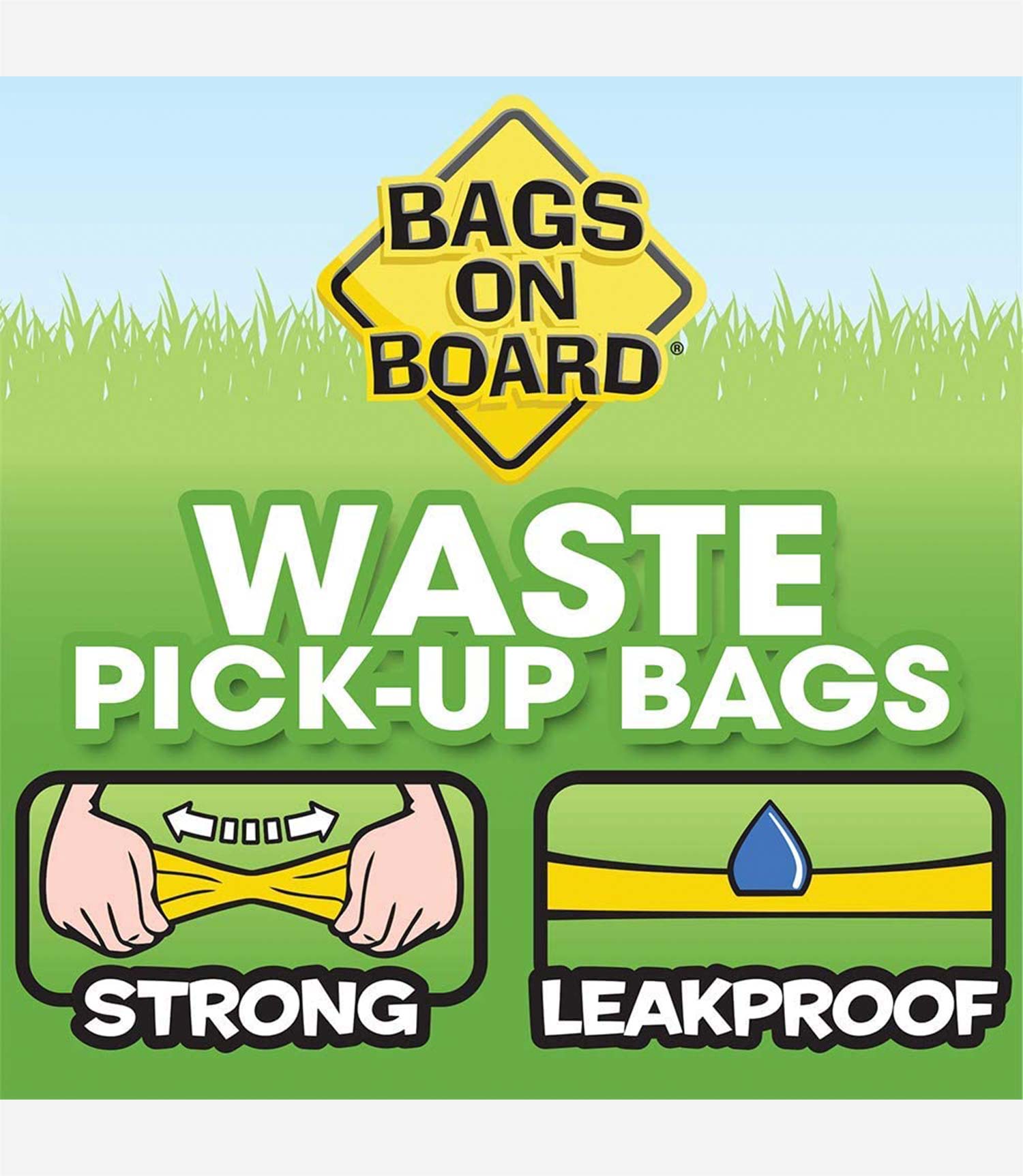 Bags On Board Refills Berry Scented Waste Poo Bags - 140 Bags - Nest Pets