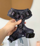 Poppy + Ted - Walk + Wear Gold Dust Dog Harness - Nest Pets