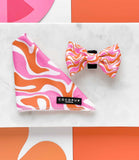 Cocopup London - 70's Swirl Bow Tie - Nest Pets