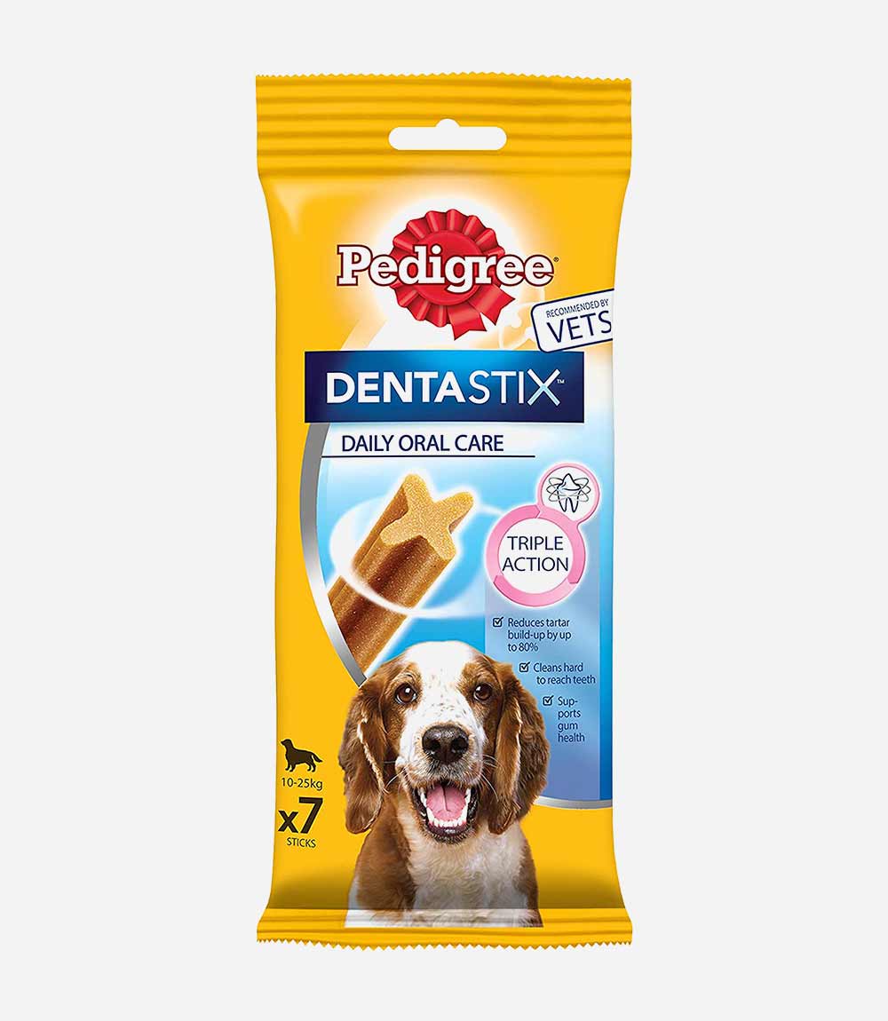 Pedigree Dentastix Daily Adult Medium Dog Dental Stick Chews Dog Treats - Nest Pets