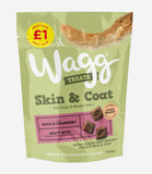 Wagg Skin & Coat Duck & Cranberry Meaty Bites Dog Treats - 100g