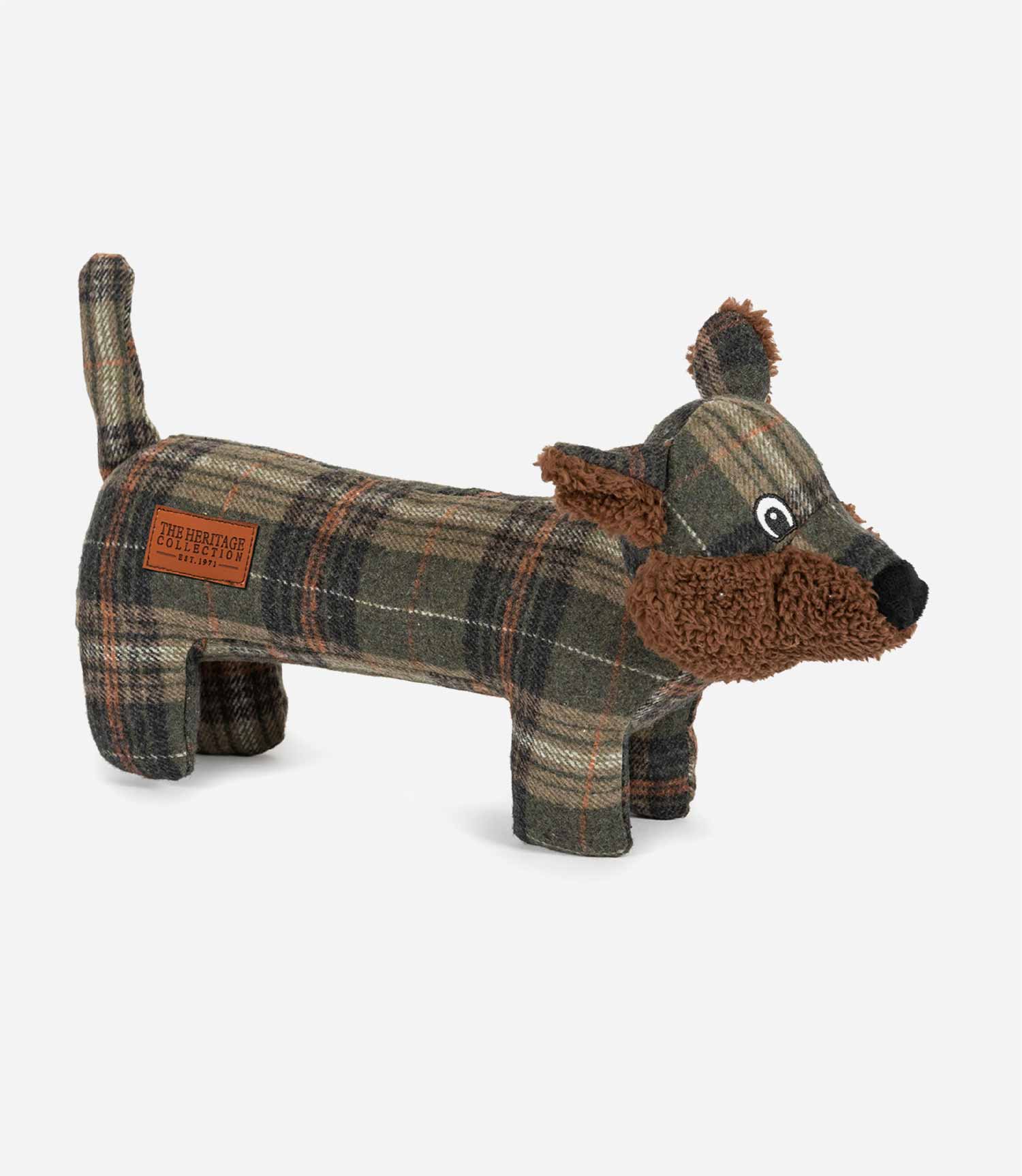 Ancol Heritage Tweed Fox Dog Toy - Nest Pets