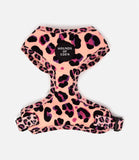 Hounds of Eden 'Blushing Leopard' - Pink Dog Harness