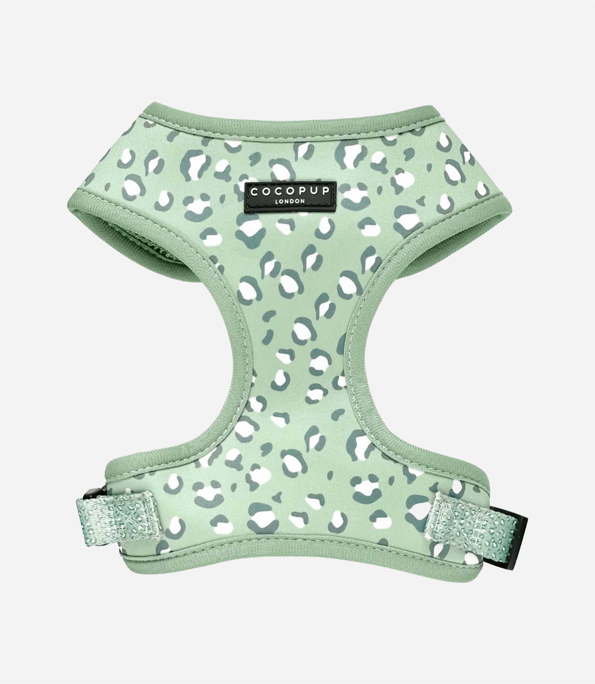 Cocopup London - Sage Leopard Harness - Nest Pets