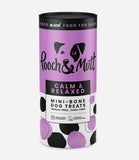 Pooch & Mutt Calm & Relaxed Mini Bone Dog Treats - 125g