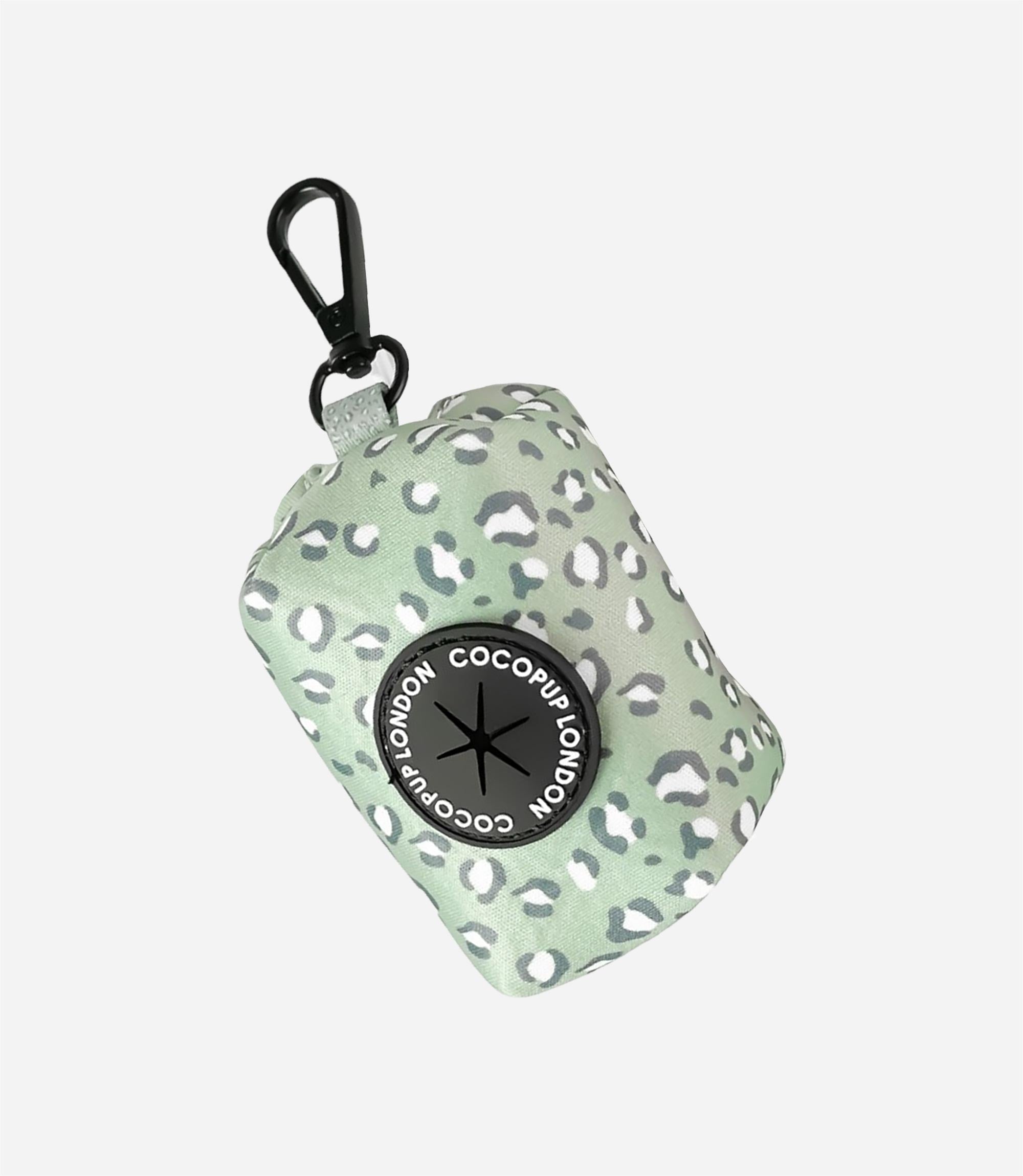 Cocopup London - Sage Leopard Poop Bag Holder - Nest Pets