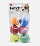 Sharples Ruff 'N' Tumble Fetch Tennis Balls - 6 Pack