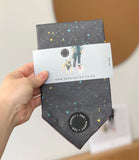 Poppy + Ted - Walk + Wear Gold Dust Dog Bandana - Nest Pets