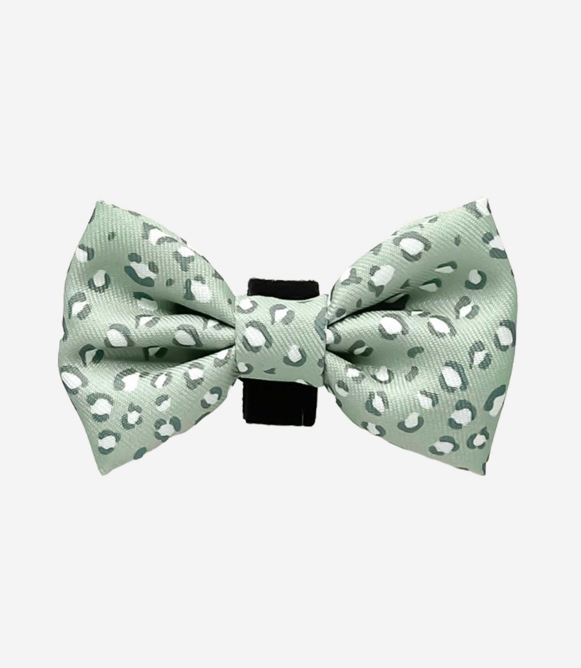 Cocopup London - Sage Leopard Bow Tie - Nest Pets