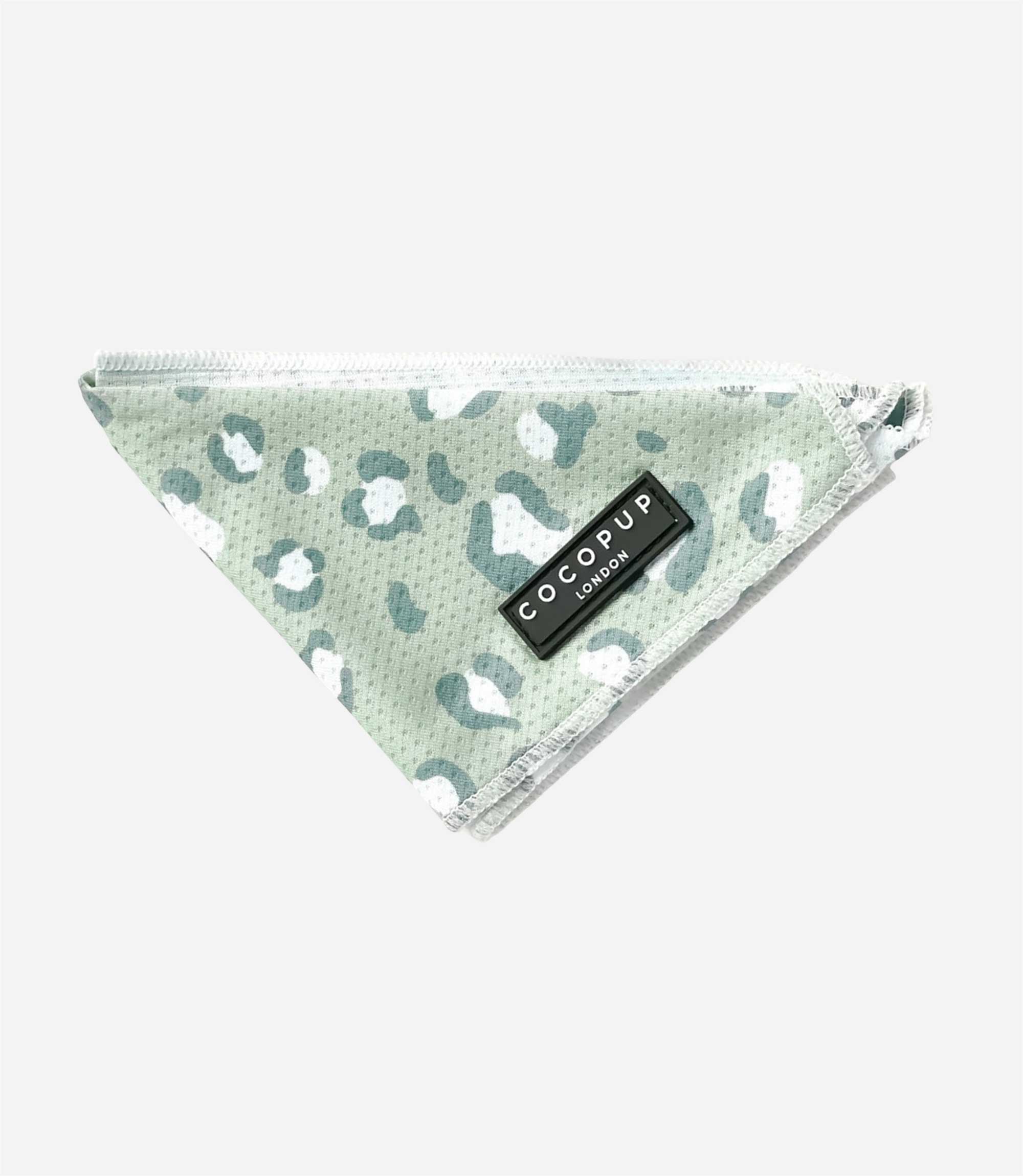 Cocopup London - Sage Leopard Bandana - Nest Pets