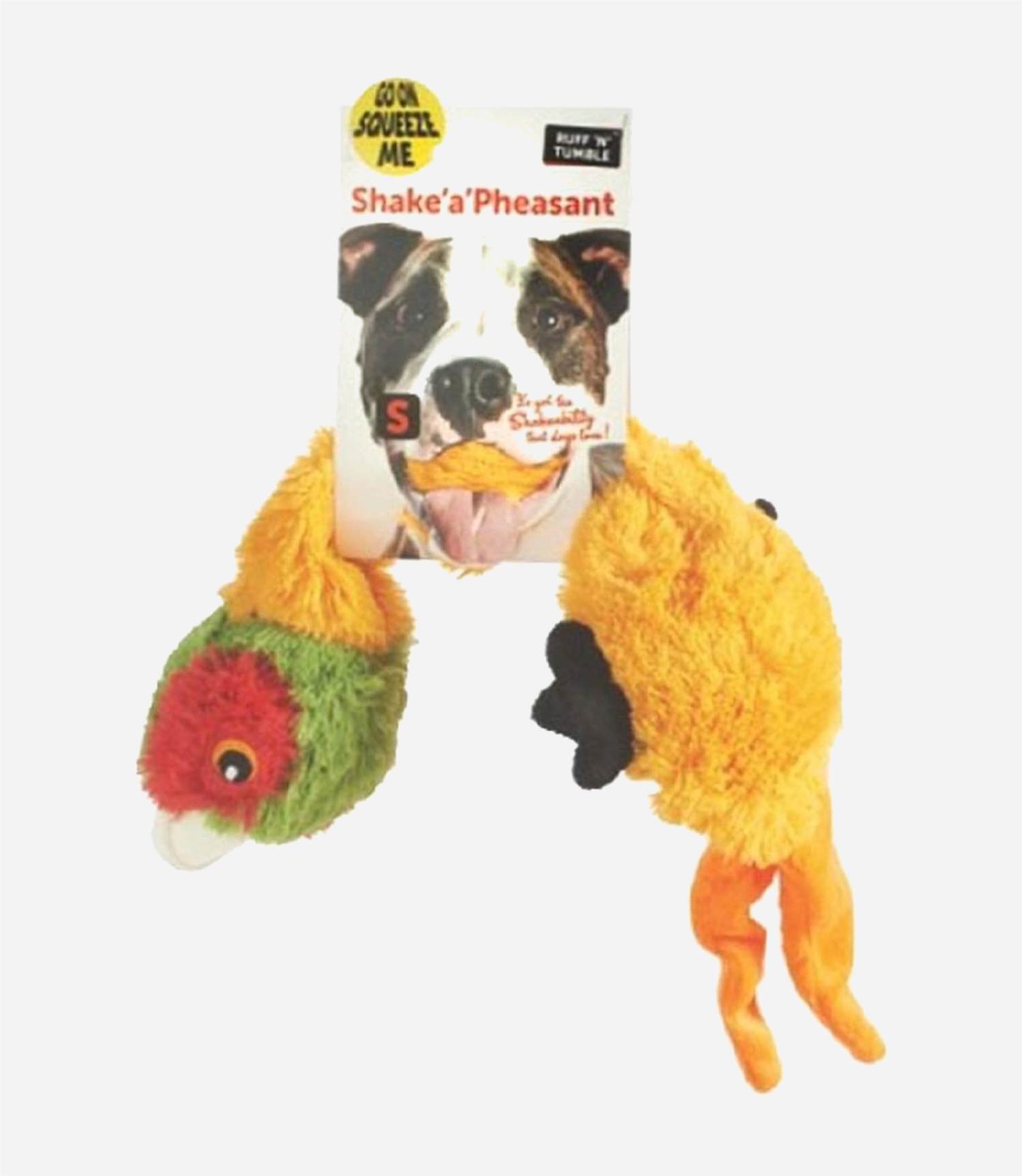 Sharples Ruff 'N' Tumble Shake 'A' Pheasant Dog Toy - Nest Pets
