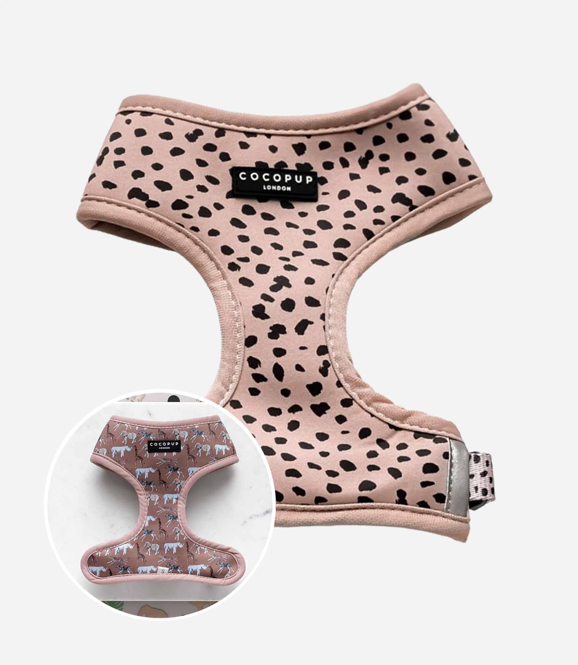 Cocopup London - Tan Spots Reversible Harness - Nest Pets