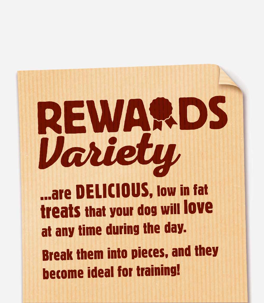 Bakers Rewards Variety Beef, Chicken and Lamb Dog Treats - 100g