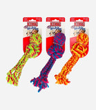 Kong Wubba Weave With Rope Assorted Dog Toy