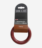Hem and Boo Dog & Co Flavoured Chew Ring Dog Toy - Small