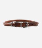 Ancol Round Leather Dog Collar