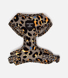 Hounds of Eden 'Steel Leopard' - Khaki/Grey Dog Harness - Nest Pets