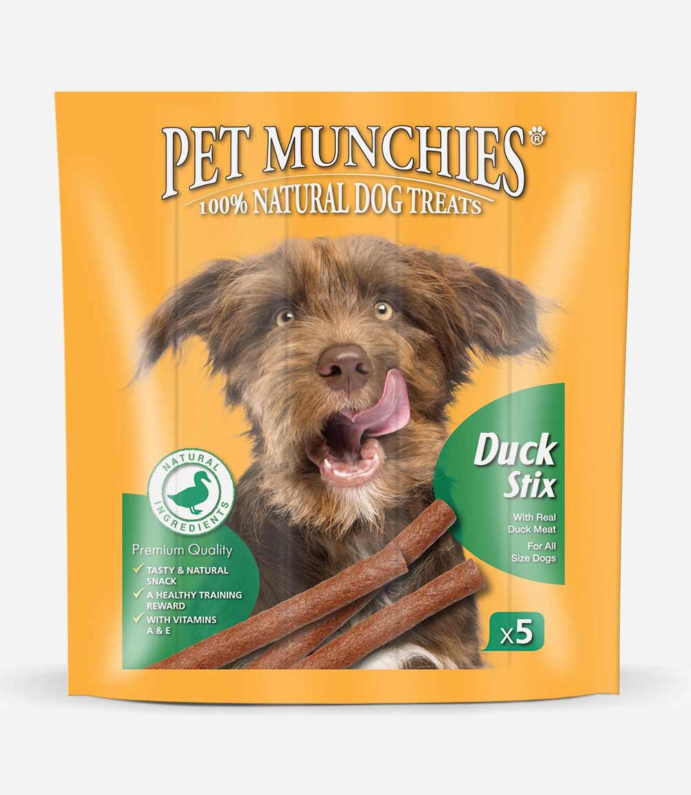 Pet Munchies Duck Stix Dog Treats - 50g - Nest Pets