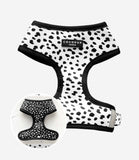 Cocopup London - Monochrome Spots Reversible Harness
