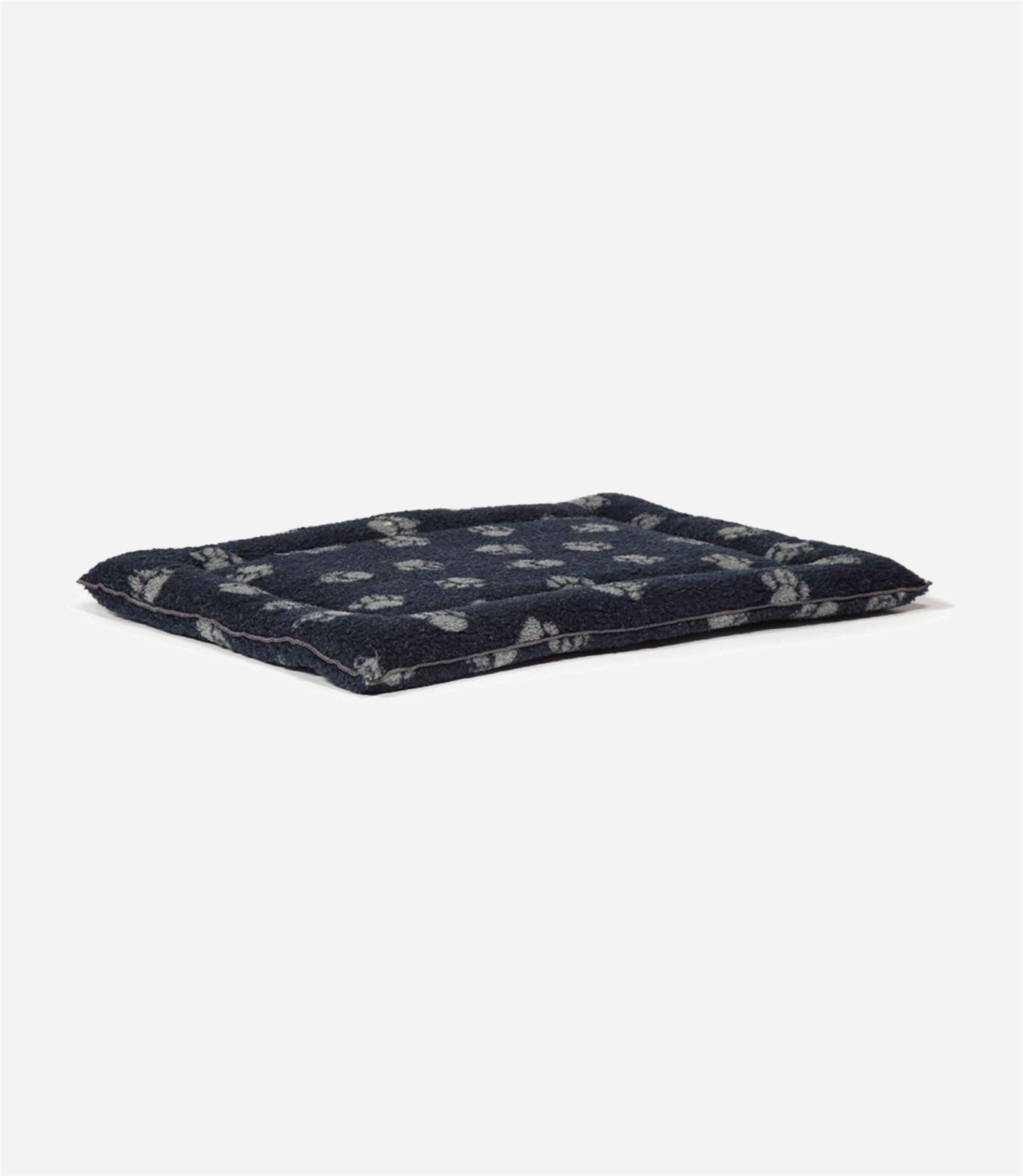 Danish Design Fleece Paw Print Navy Cage Mattress - Nest Pets