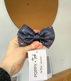 Poppy + Ted - Walk + Wear Gold Dust Dog Bow Tie - Nest Pets