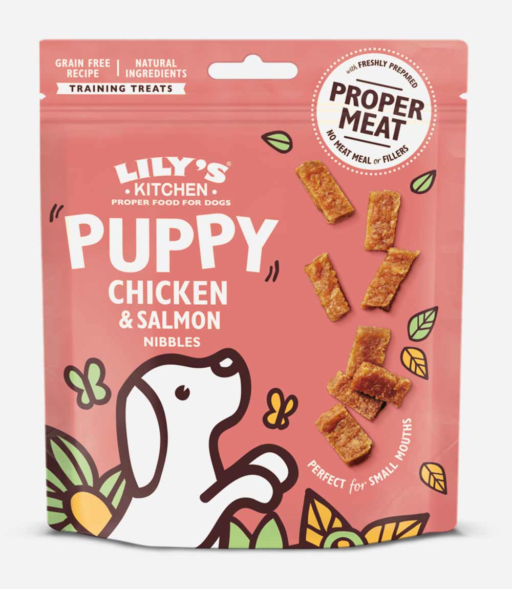 Lily's Kitchen Puppy Treats Chicken & Salmon Dog Treats - 70g - Nest Pets