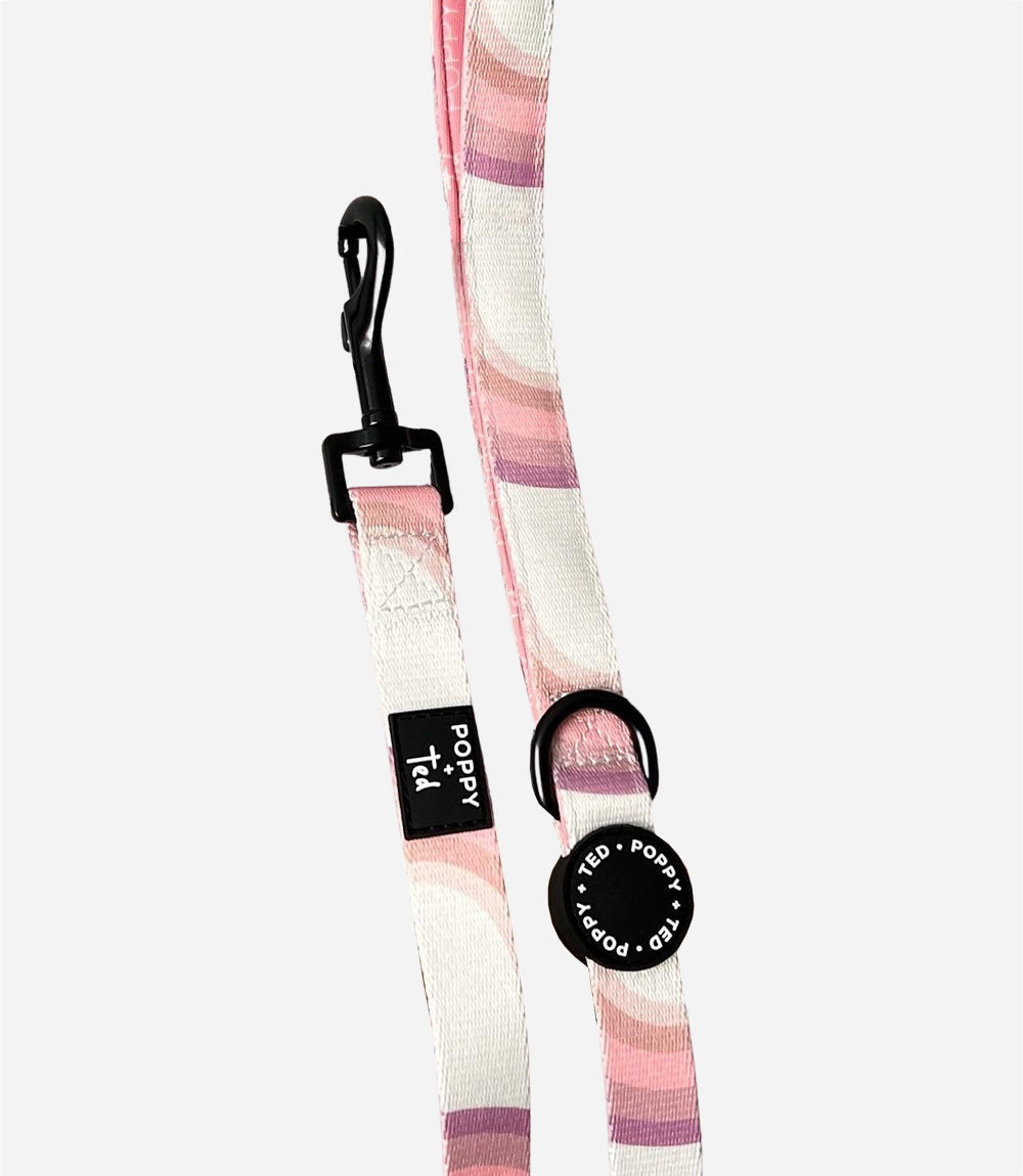 Poppy + Ted - Walk + Wear Pink Vibes Dog Lead - Nest Pets