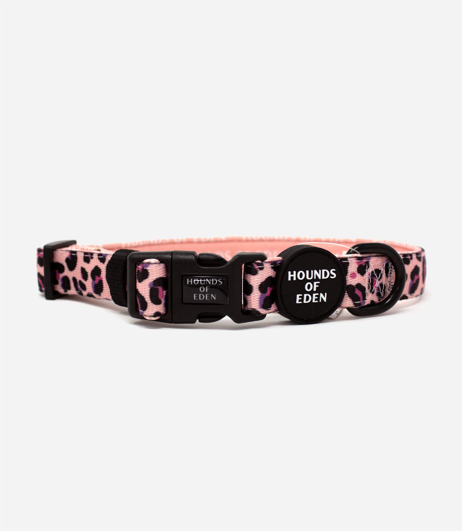 Hounds of Eden 'Blushing Leopard' - Pink Dog Collar - Nest Pets