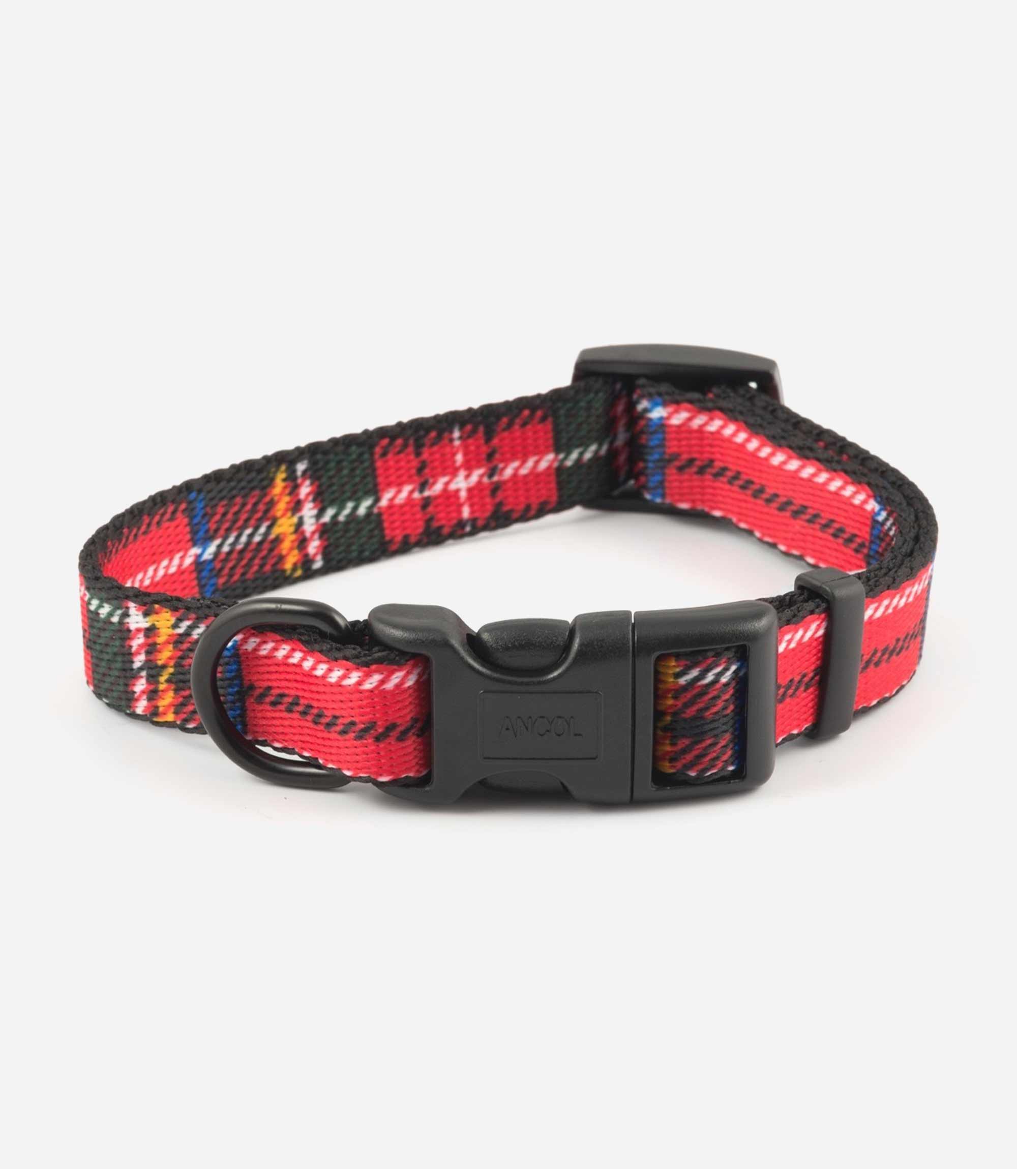 Ancol Adjustable Tartan Dog Collar - Nest Pets