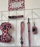 Hounds of Eden 'Blushing Leopard' - Pink Poop/Treat Bag - Nest Pets