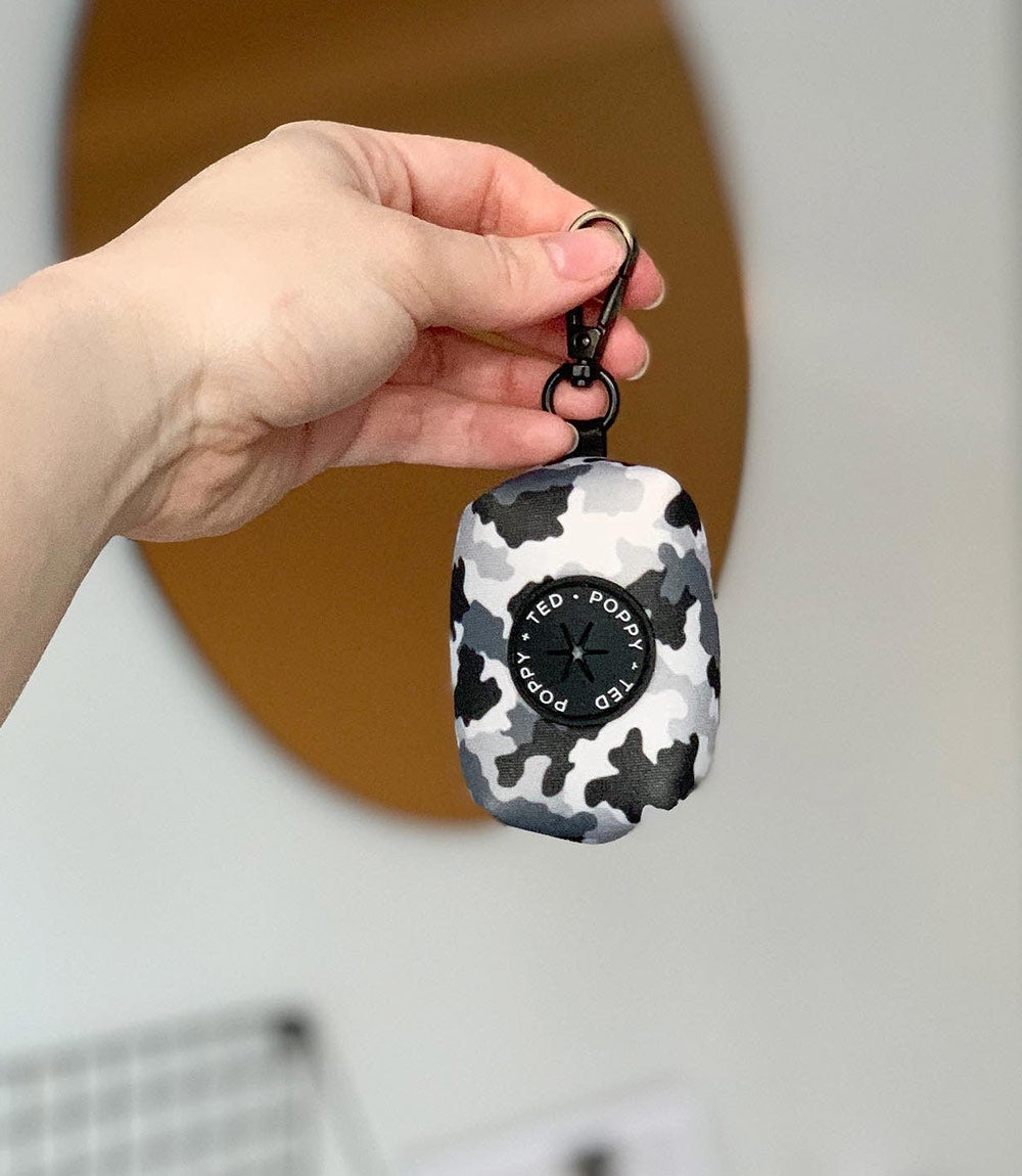 Poppy + Ted - Walk + Wear The Camo Dog Poop Bag - Nest Pets