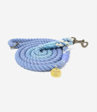 Hounds of Eden - Pastel Blue Cotton Rope Dog Lead - Nest Pets