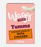 Wagg Yumms Dog Biscuits Chicken Dog Treats - 400g