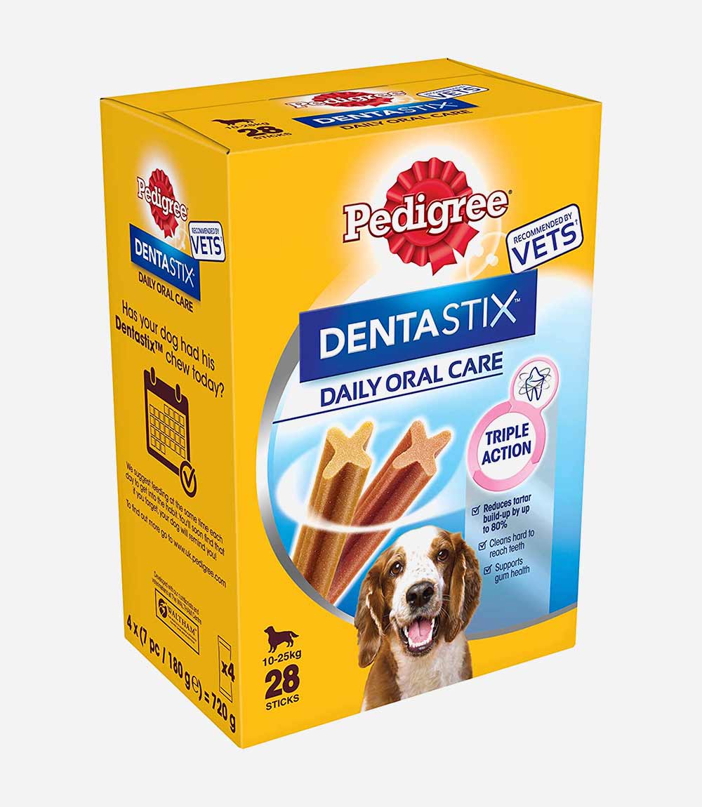 Pedigree Dentastix Daily Adult Medium Dog Dental Stick Chews Dog Treats - Nest Pets