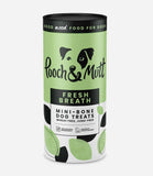 Pooch & Mutt Fresh Breath Mini Bone Dog Treats - 125g