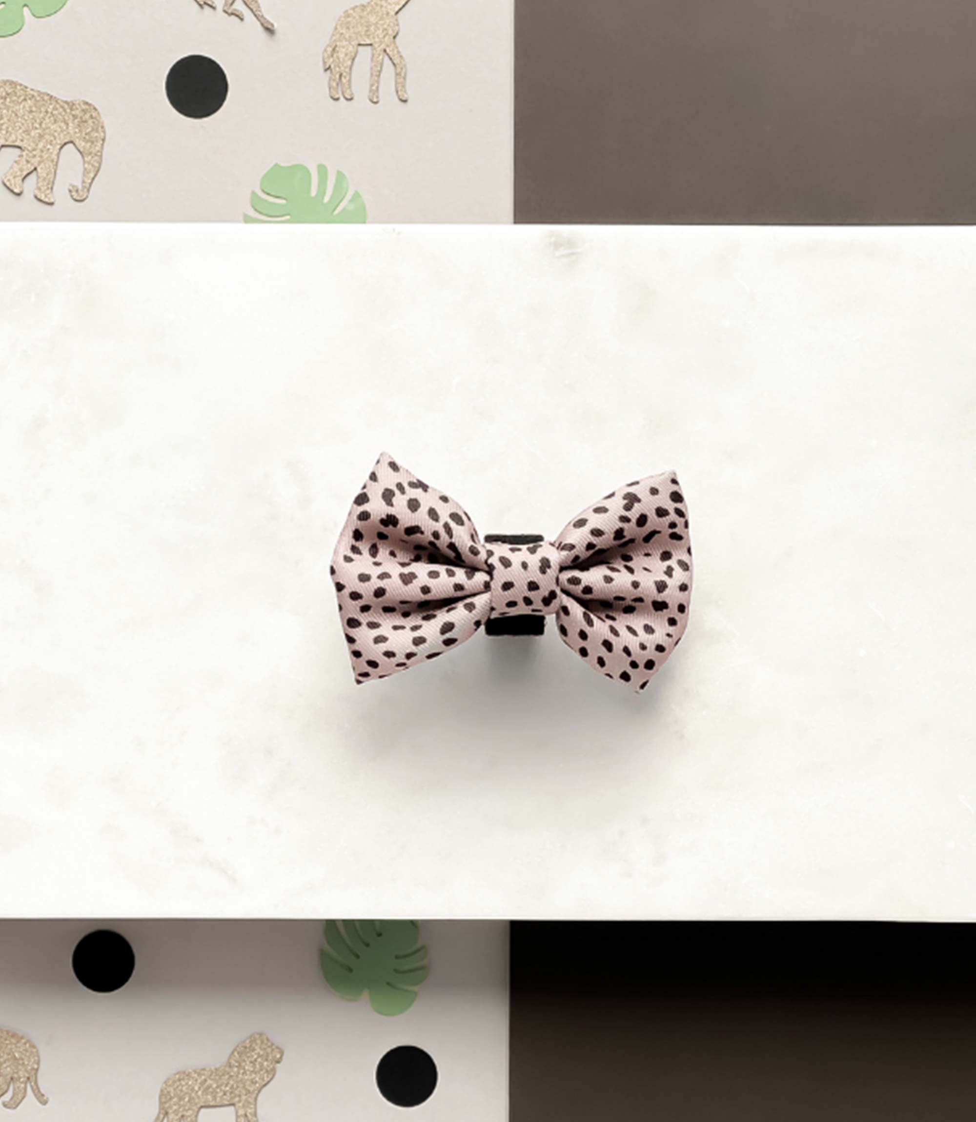 Cocopup London - Tan Spots Bow Tie - Nest Pets