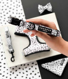 Cocopup London - Monochrome Spots Collar - Nest Pets