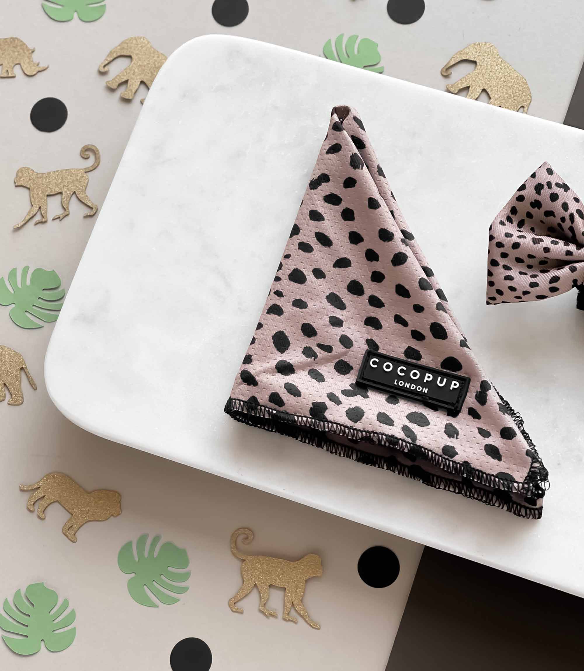 Cocopup London - Tan Spots Bandana - Nest Pets