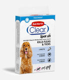 Bob Martin FleaClear Spot On Dogs Treatment - Nest Pets