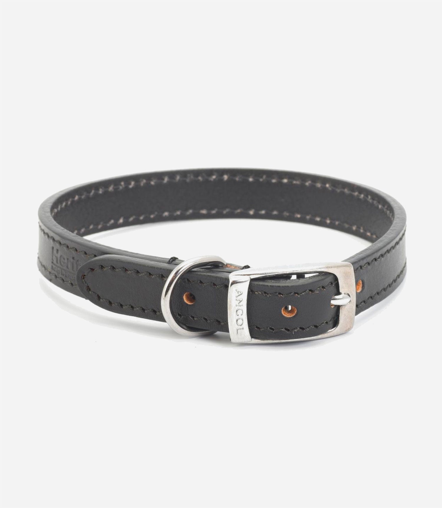 Ancol Leather Dog Collar - Nest Pets
