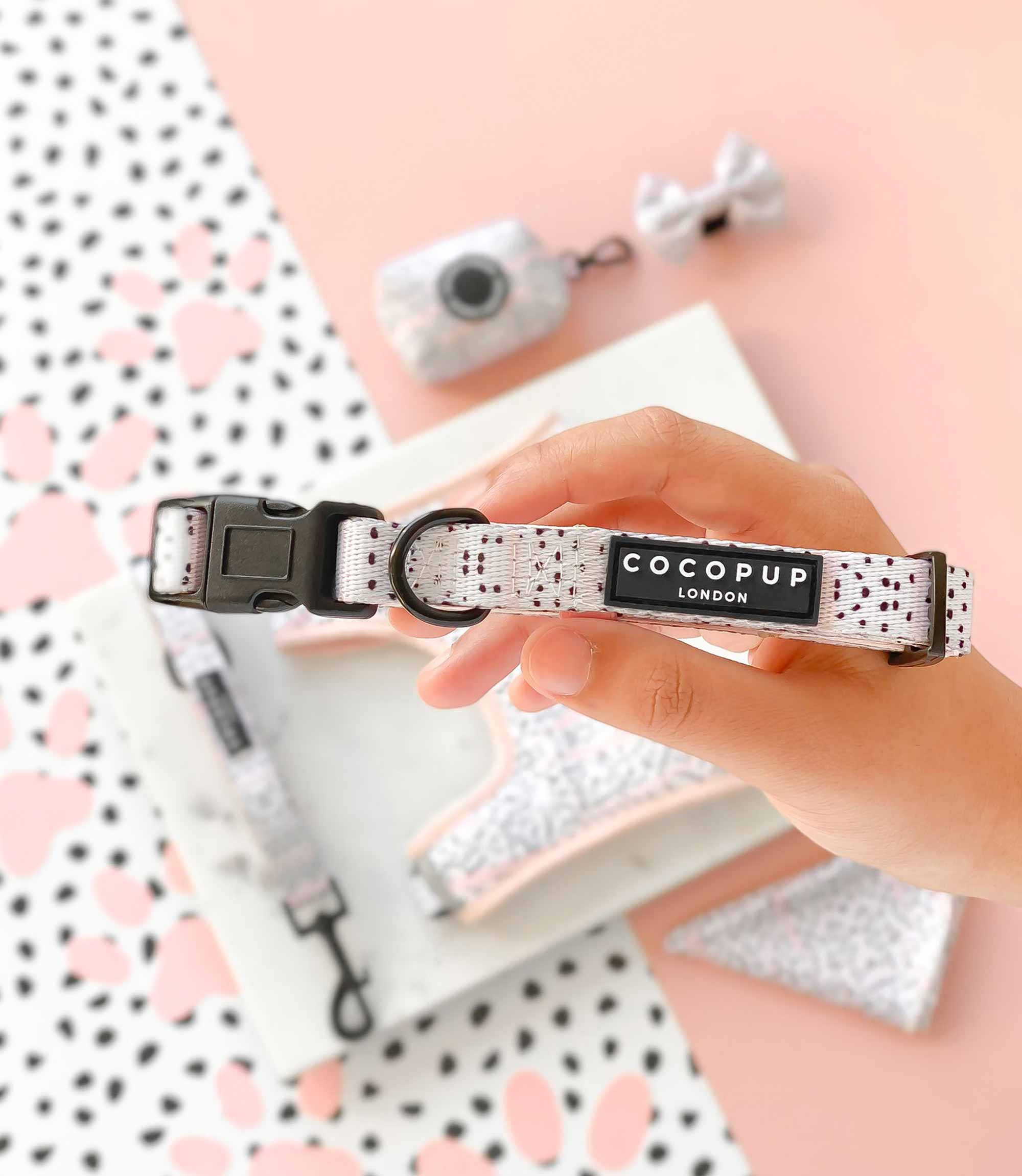 Cocopup London - Pink Dalmatian Collar - Nest Pets