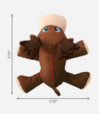 Kong Cozie Ultra Max Moose Dog Toy - Nest Pets