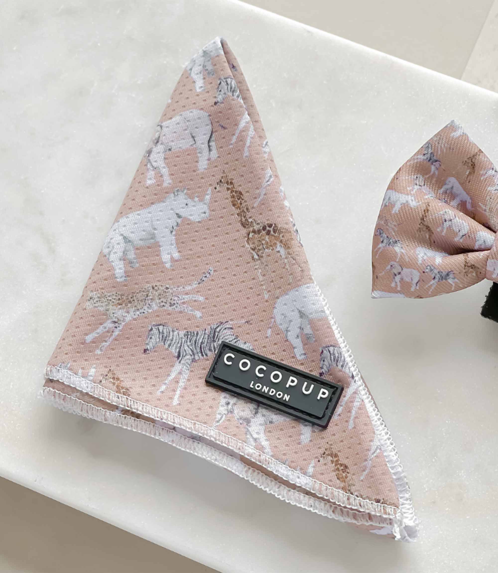 Cocopup London - Safari Animals Bandana - Nest Pets