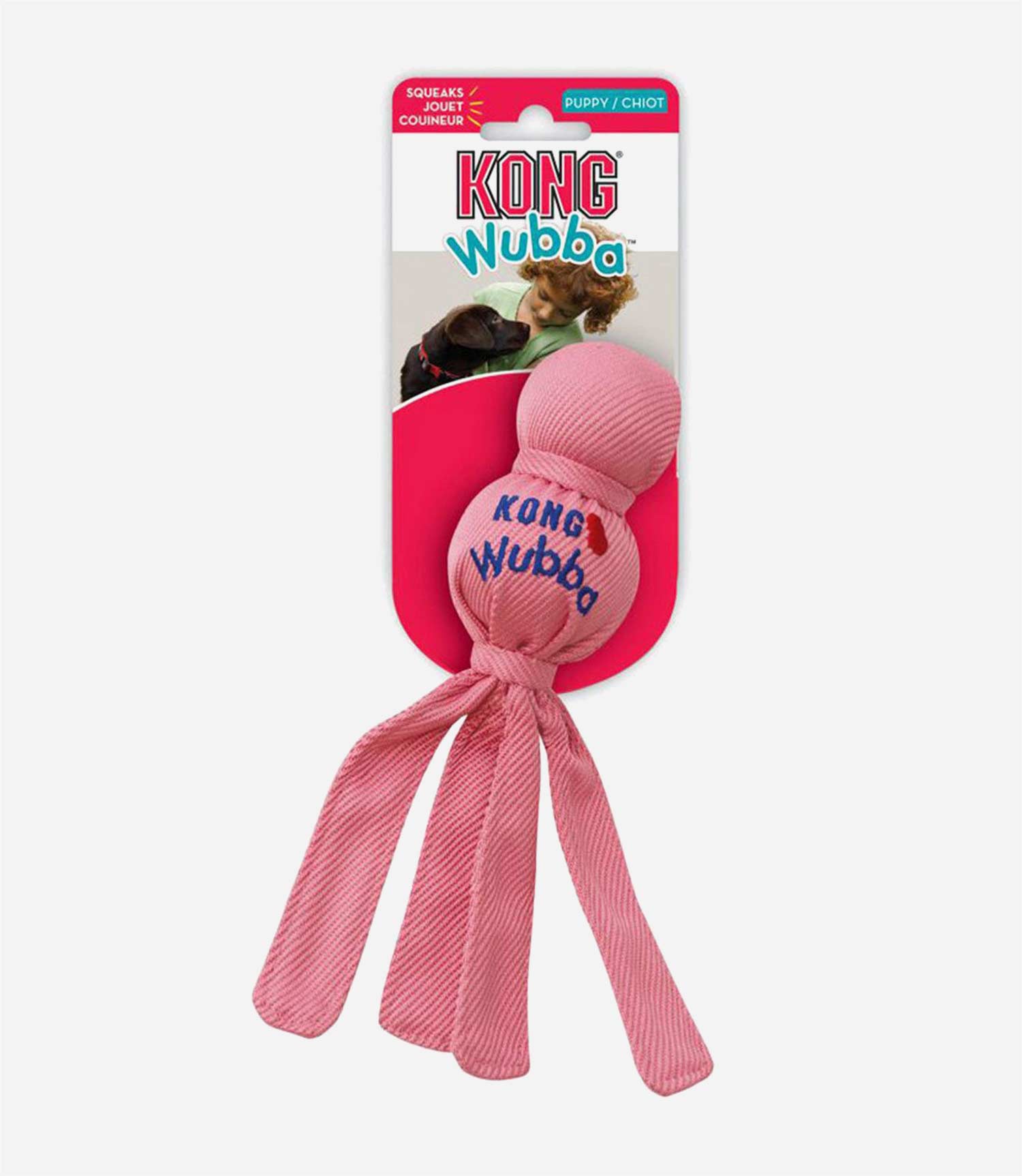 Kong Puppy Wubba Assorted Dog Toy - 25cm - Nest Pets