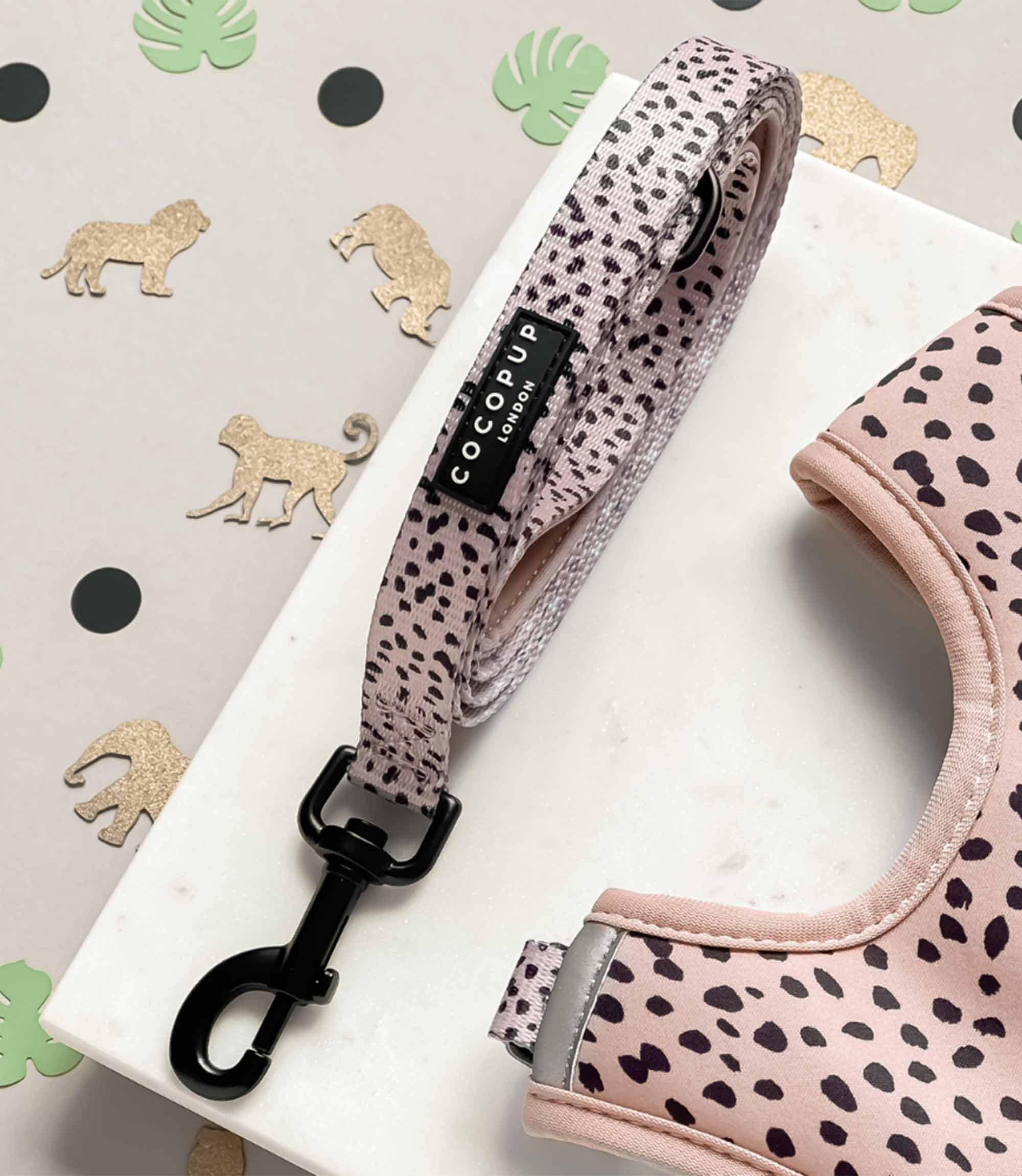 Cocopup London - Tan Spots Lead - Nest Pets