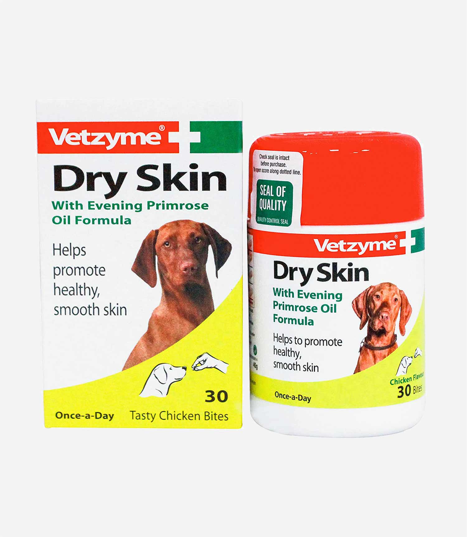 Vetzyme Dry Skin - 30 Tablets - Nest Pets