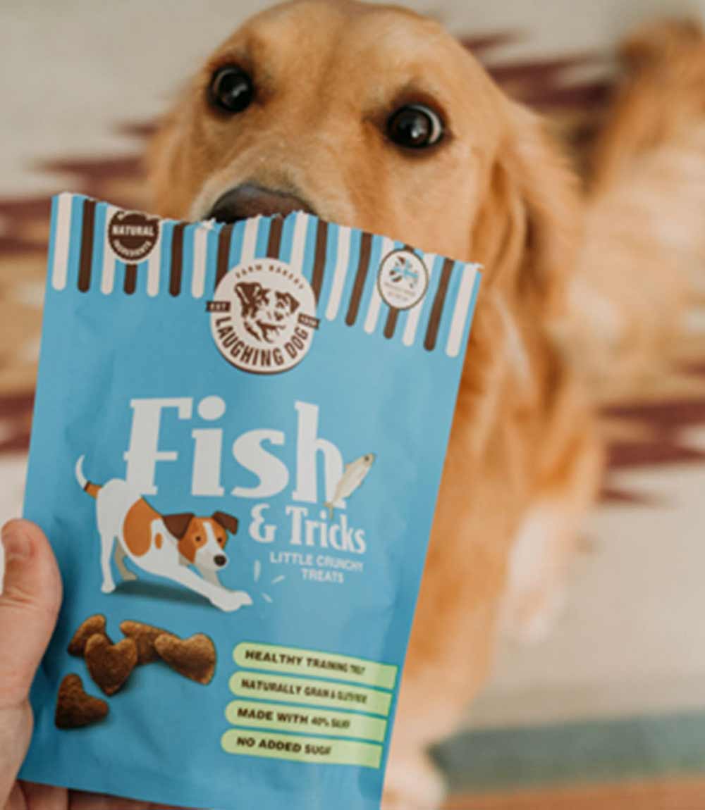 Laughing Dog Fish & Tricks Dog Treats - 125g - Nest Pets