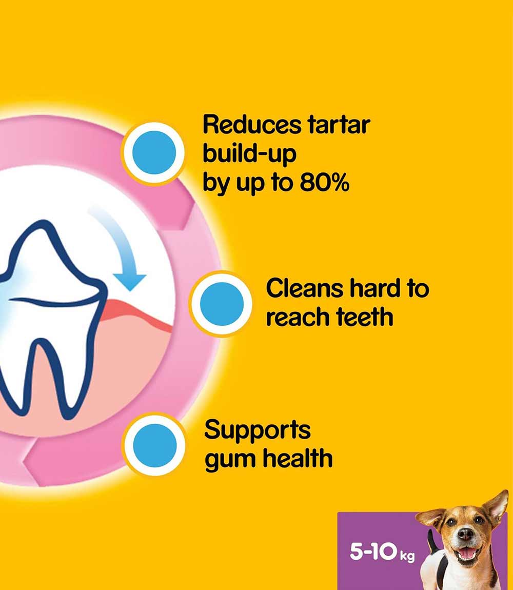 Pedigree Dentastix Daily Adult Small Dog Dental Stick Chews Dog Treats - Nest Pets