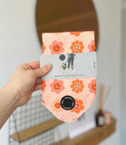 Poppy + Ted - Walk + Wear Flower Power Dog Bandana - Nest Pets
