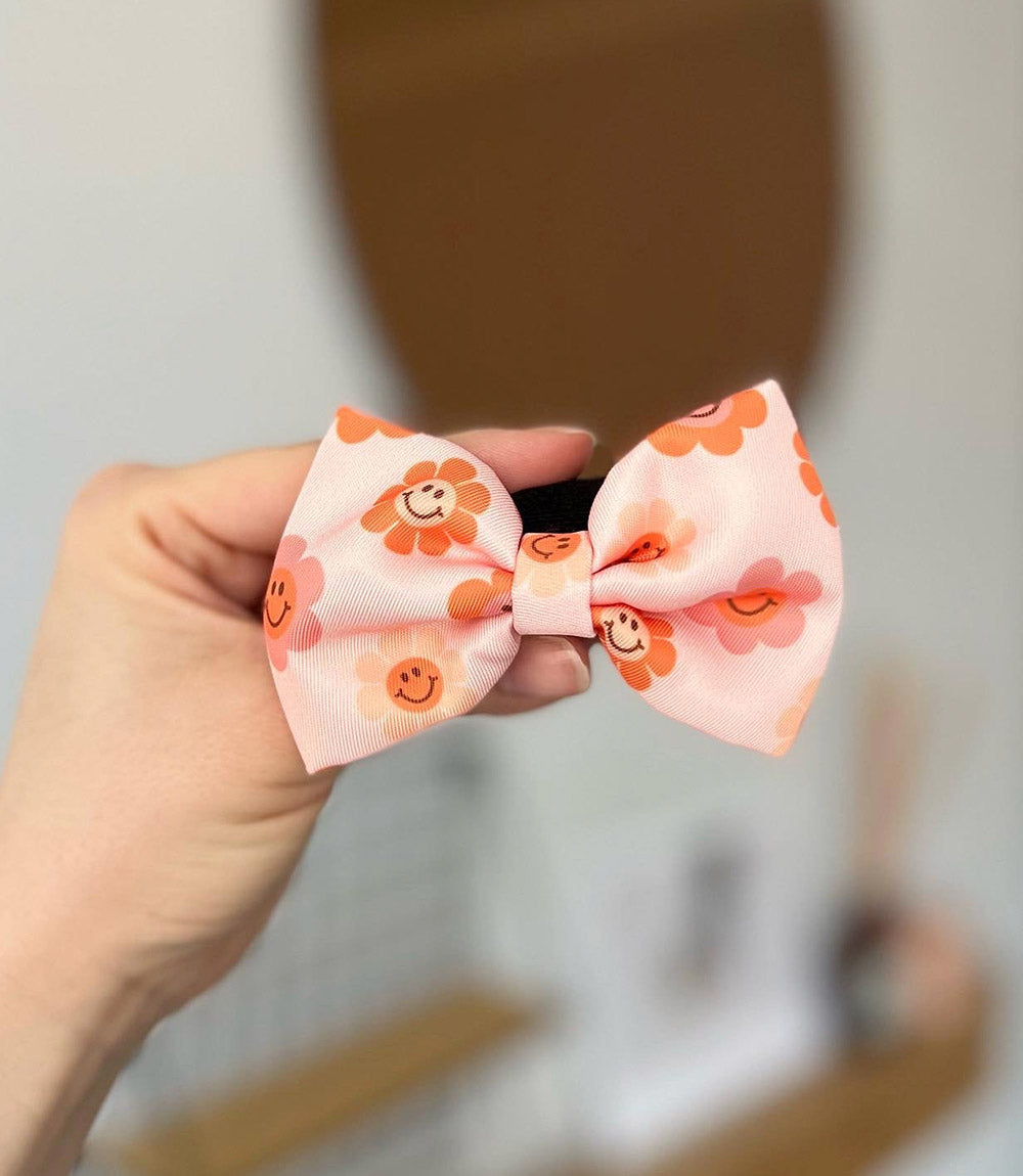 Poppy + Ted - Walk + Wear Flower Power Dog Bow Tie - Nest Pets
